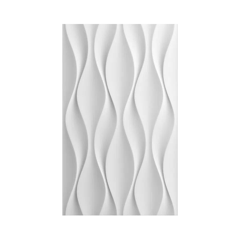 3D Gypsum Wall Art Panels FLOW on white background Deomania.eu