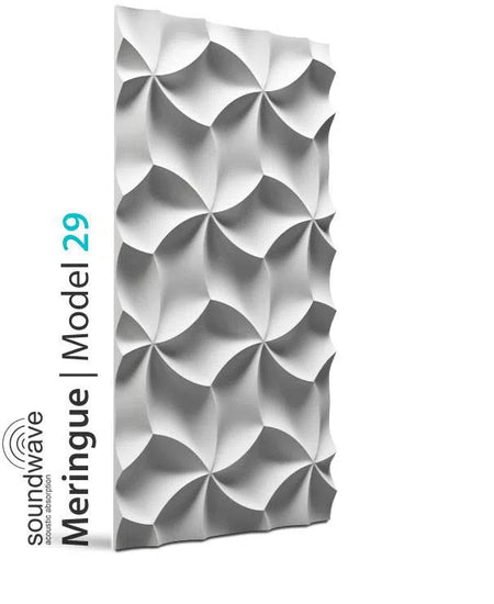 3D Wall Panel - MERINGUE - DecorMania.eu