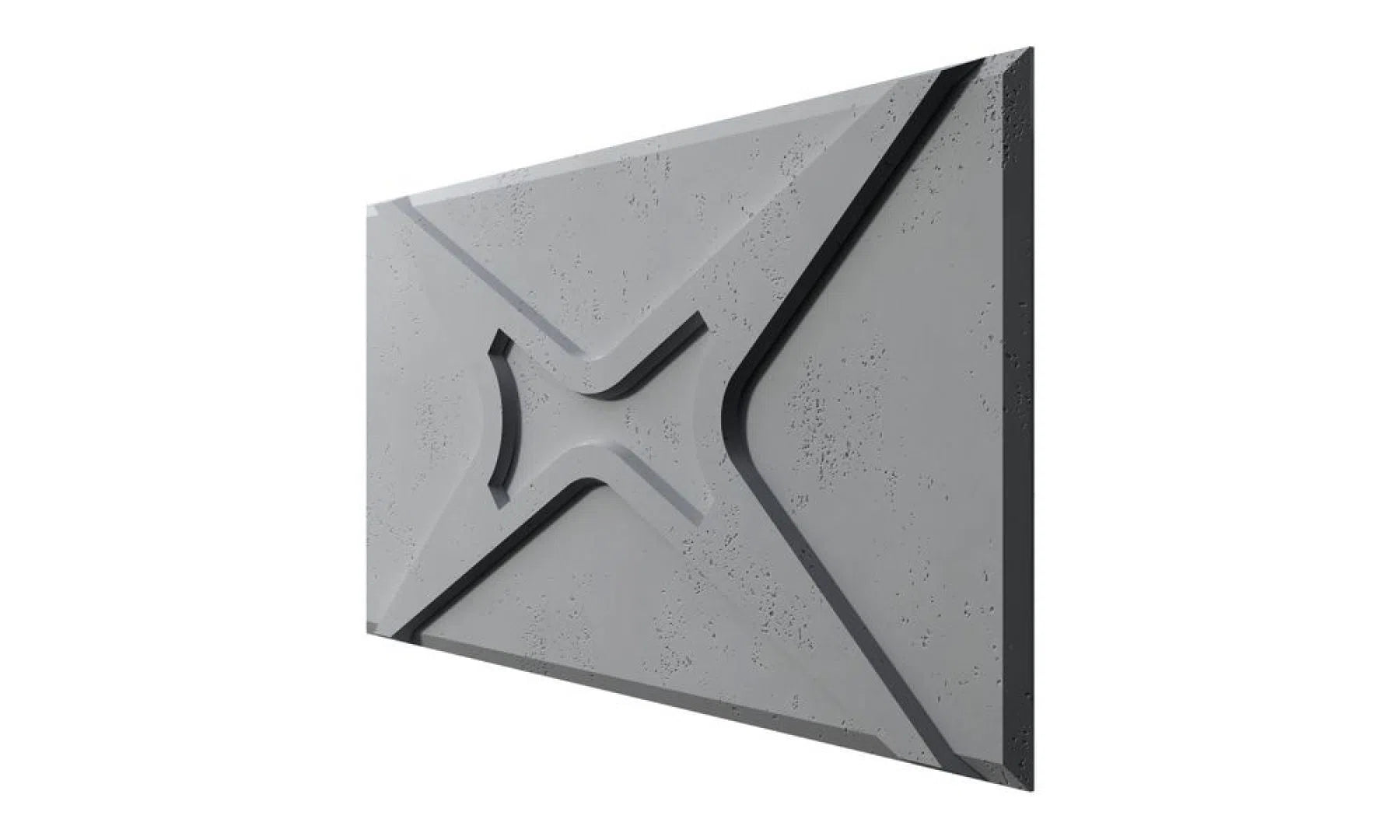 3D Concrete Wall Panels STARS on a white background | DecorMania eu