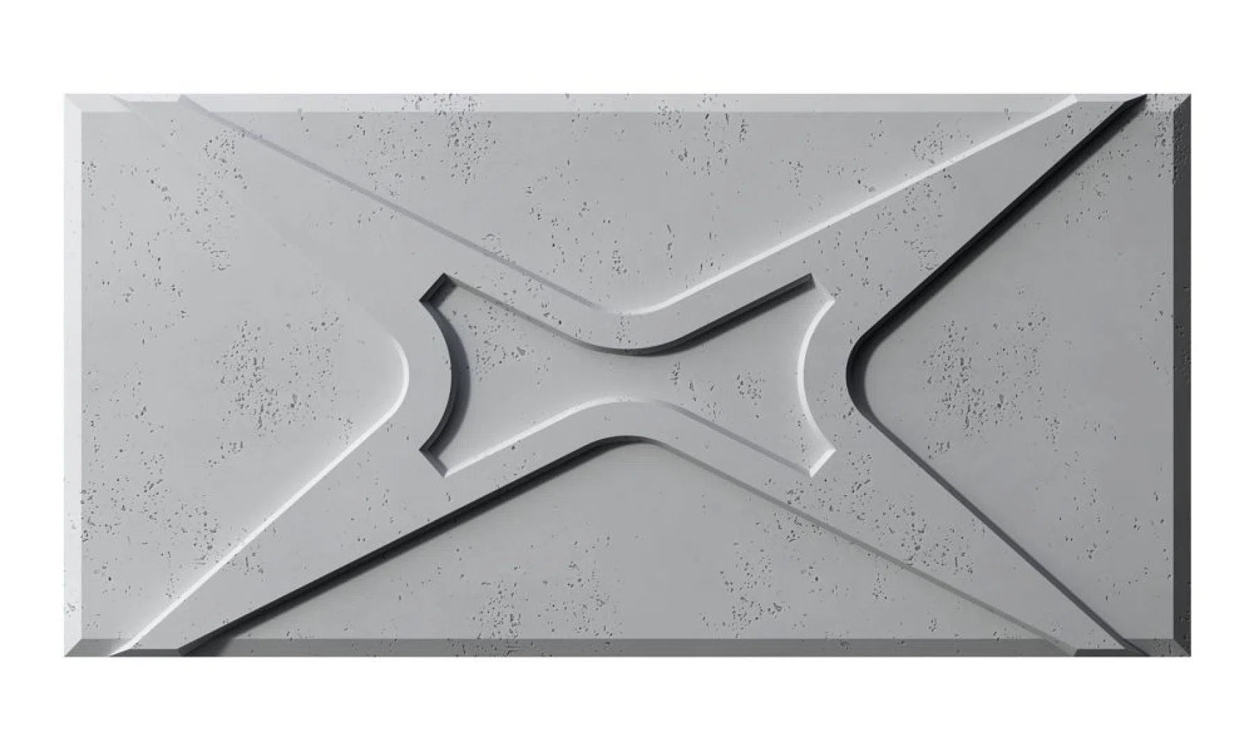 3D Concrete Wall Panels STARS on a white background | DecorMania eu
