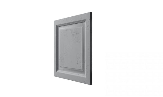 3D Concrete Wall Panels FRAMES on white background | DecorMania eu