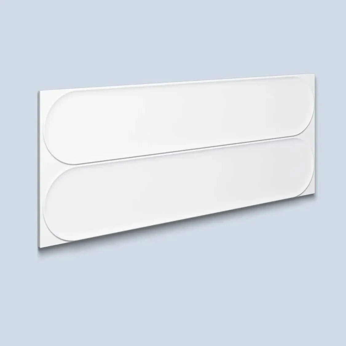 ARC L 3D Polyurethane Wall Art Panel on grey background DecorMania.eu