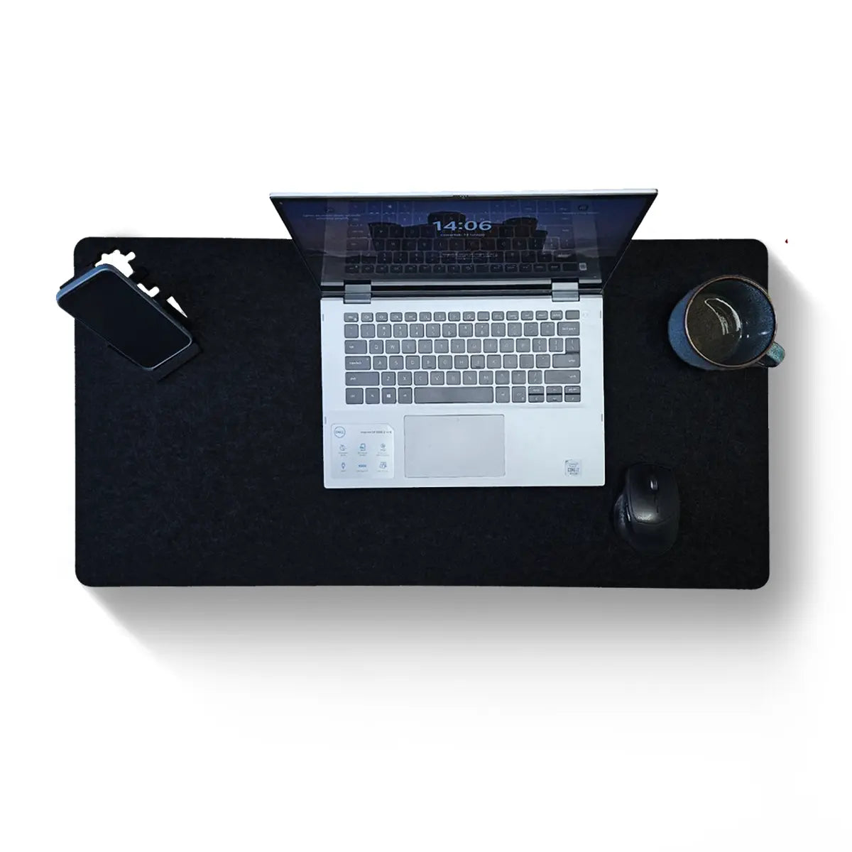 Acoustic Office Accessories Felt Desk Pad colour swatch on white background Decormania EU