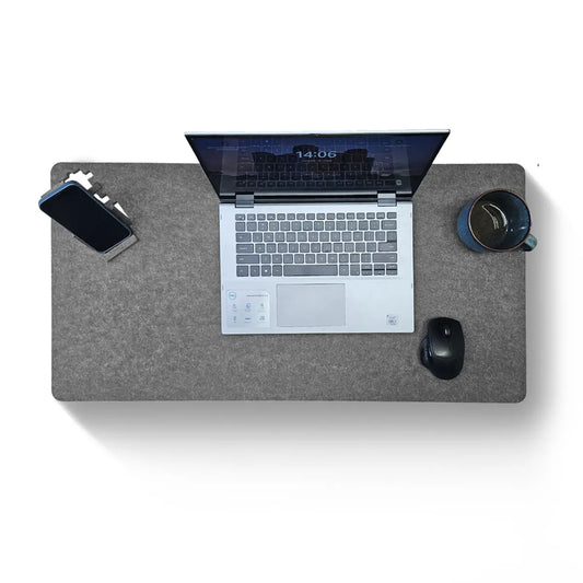 Acoustic Office Accessories Felt Desk Pad on white background Decormania EU
