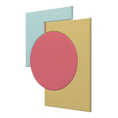 Acoustic Wall Art Panels CLASSIC 1 on white background Decormania eu