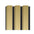 Acoustic slats sample box on white background DecorMania.eu