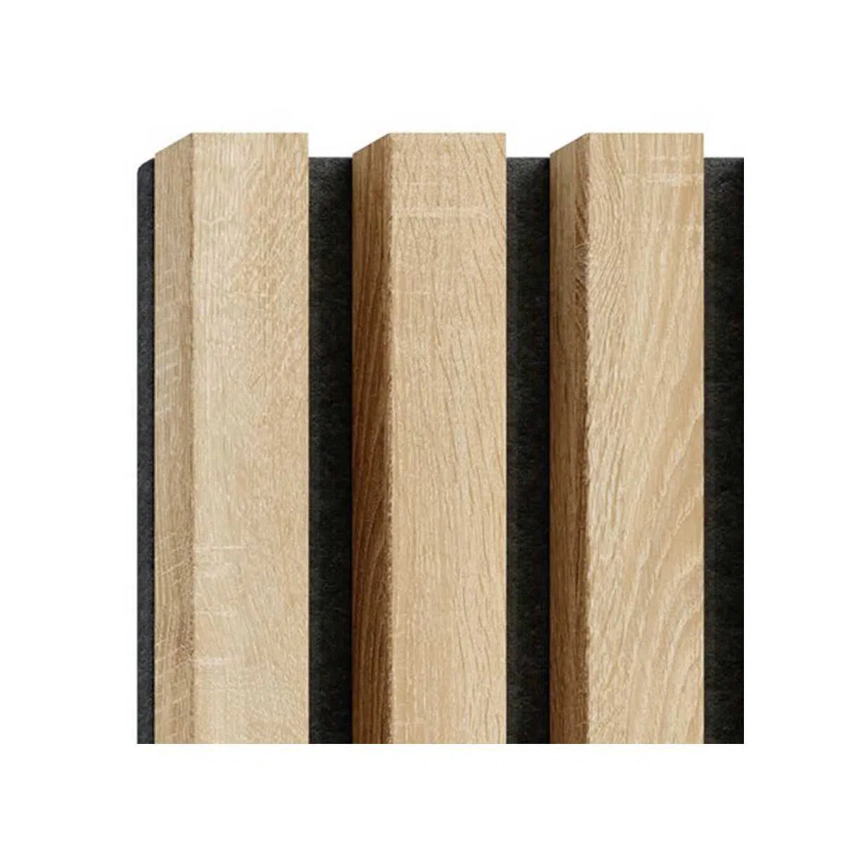 Acoustic slats sample box on white background DecorMania.eu