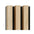 Acoustic slats sample box on white background DecorMania.eu