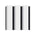Acoustic slats sample box on white background DecorMania.eu