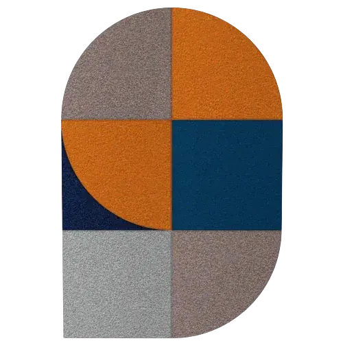 Acoustic Wall Art Panels FAN 1 beetle on white background Decormania.eu