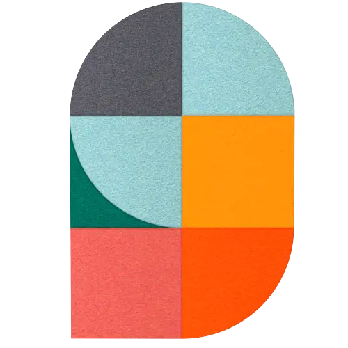 Acoustic Wall Art Panels FAN 1 energy swatch on white background Decormania.eu