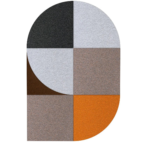 Acoustic Wall Art Panels FAN 1 beetle swatch on white background Decormania.eu