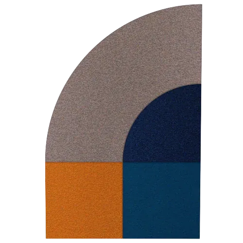 Acoustic Wall Art Panels FAN 2 beetle on white background Decormania eu