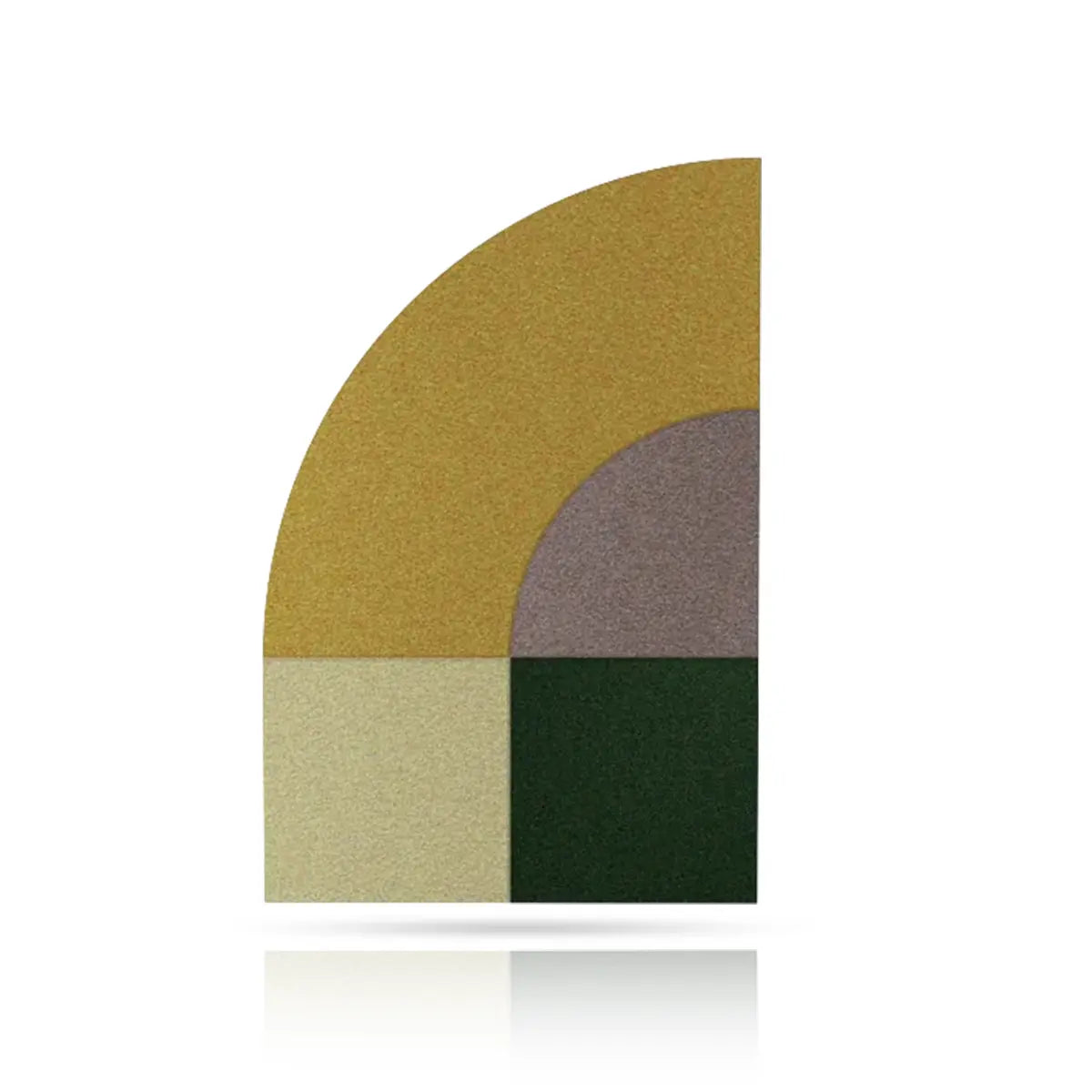 Acoustic Wall Art Panels FAN 2 fig swatch on white background Decormania.eu