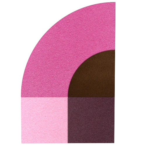 Acoustic Wall Art Panels FAN 2 macaroon swatch on white background Decormania eu