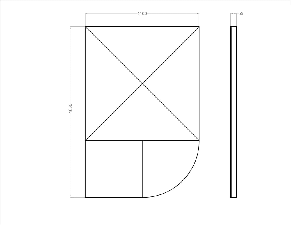Acoustic Wall Art Panels FAN 4 dimensions Decormania eu