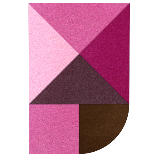 Acoustic Wall Art Panels FAN 4 macaroon on white background Decormania eu