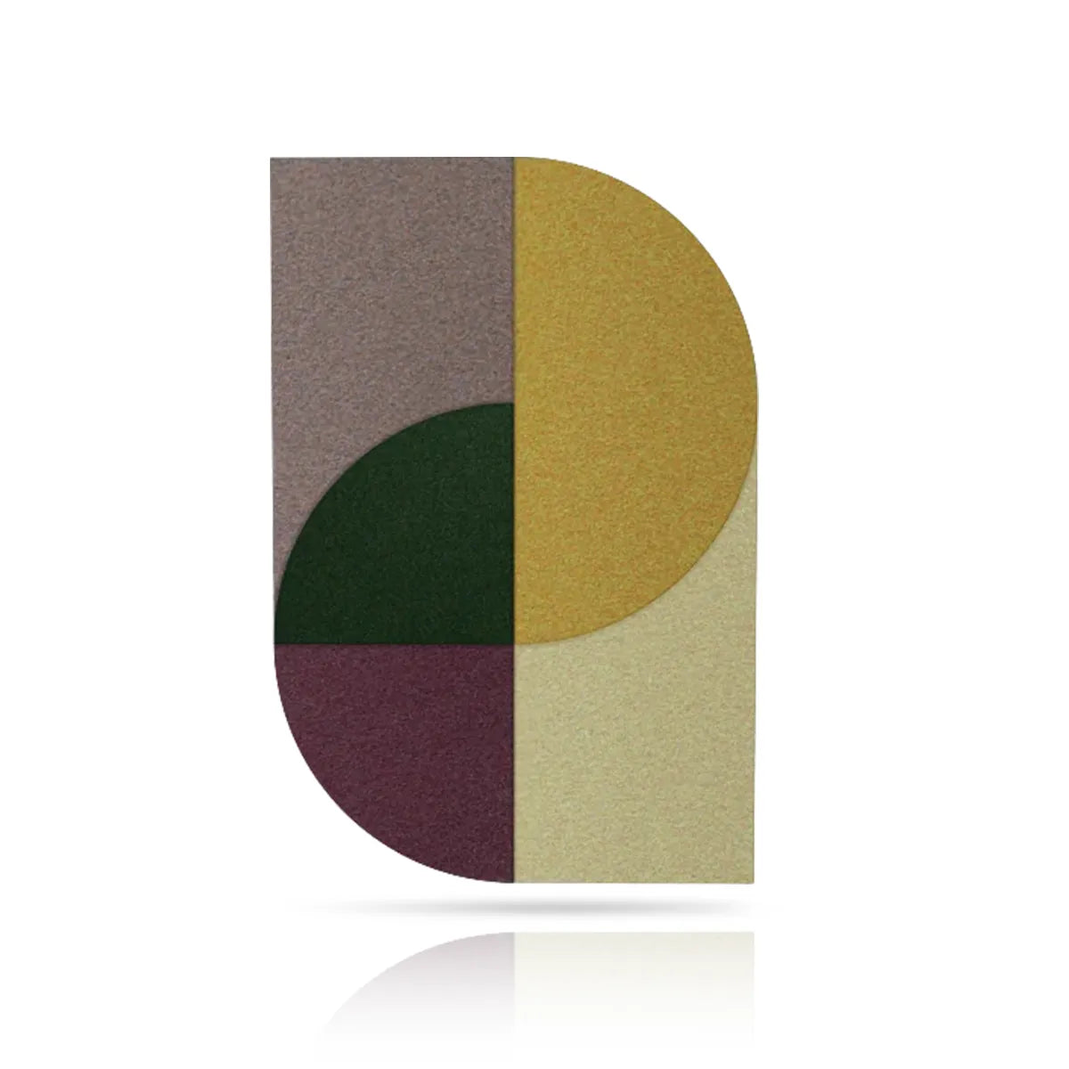 Acoustic Wall Art Panels FAN 5 fig on white background Decormania eu