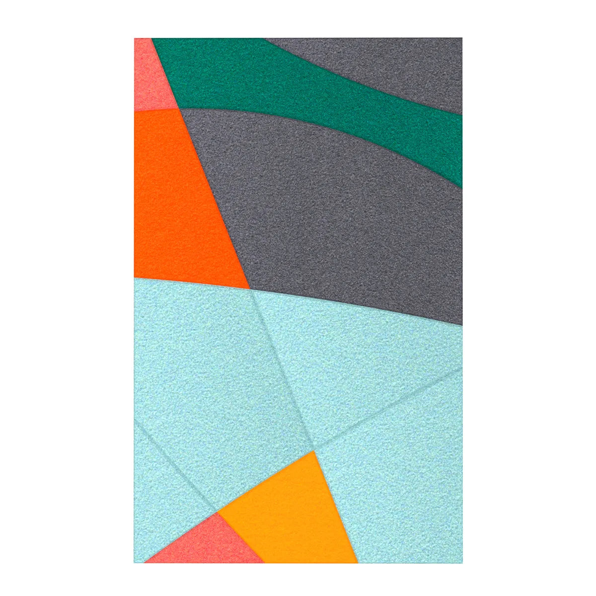 Acoustic Wall Art Panels FUSION 1 energy swatch on white background Decormania eu