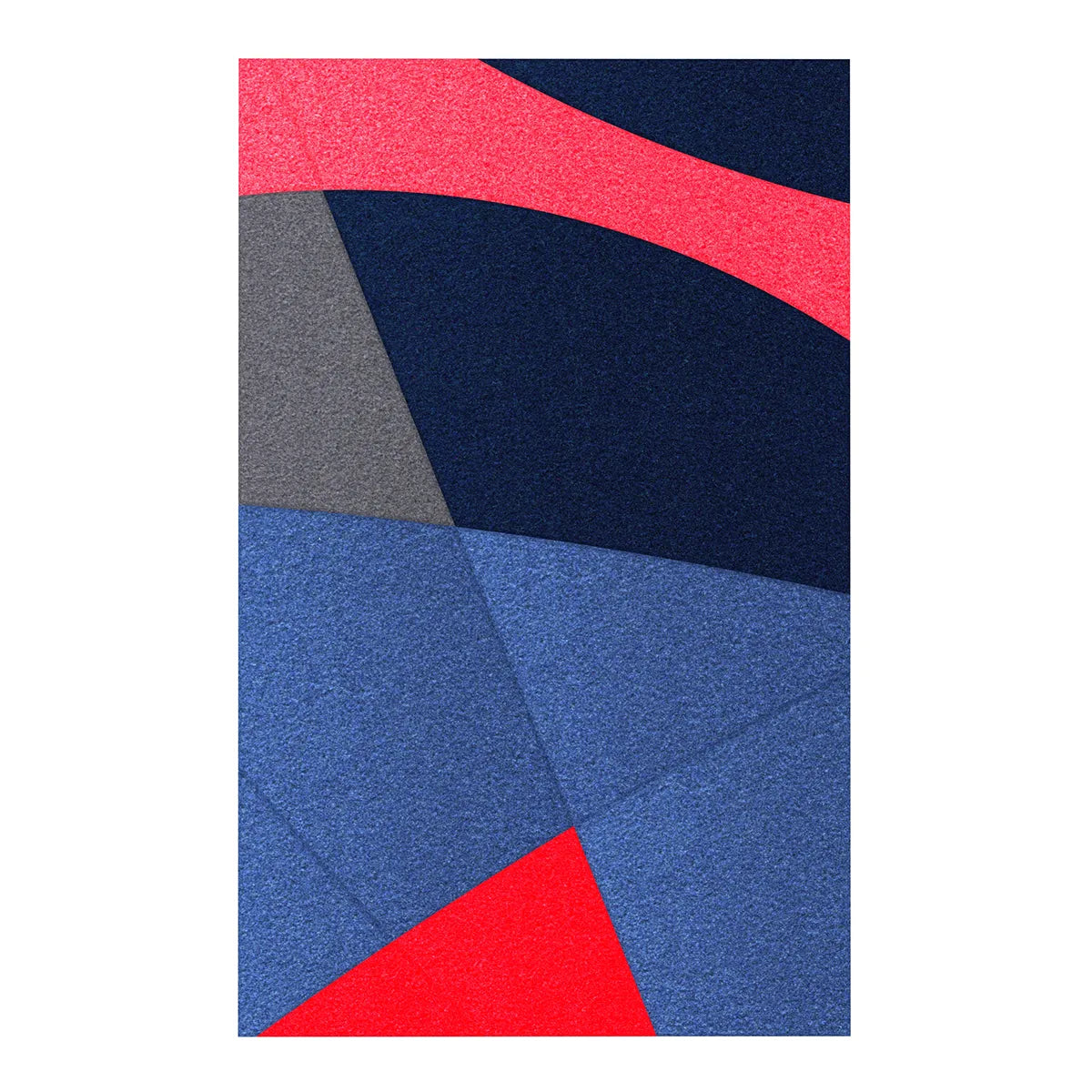 Acoustic Wall Art Panels FUSION 1 lava swatch on white background Decormania eu