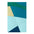 Acoustic Wall Art Panels FUSION 1 ocean swatch on white background Decormania eu