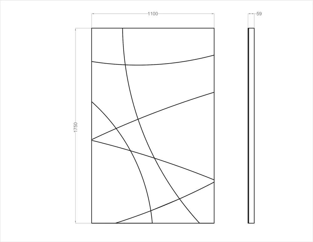 Acoustic Wall Art Panels FUSION 2 dimensions Decormania eu