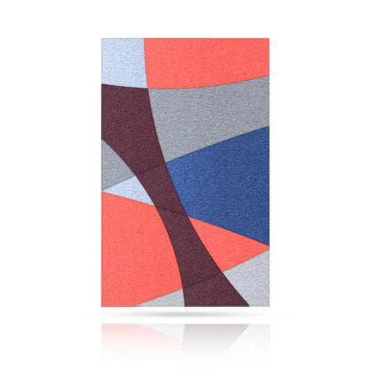Acoustic Wall Art Panels FUSION 2 venezia swatch on white background Decormania eu