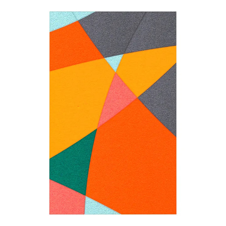 Acoustic Wall Art Panels FUSION 3 energy swatch on white background DecorMania eu