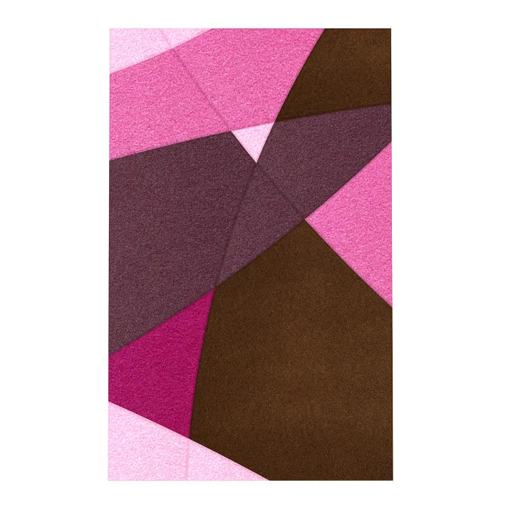 Acoustic Wall Art Panels FUSION 3 macaroon swatch on white background DecorMania eu