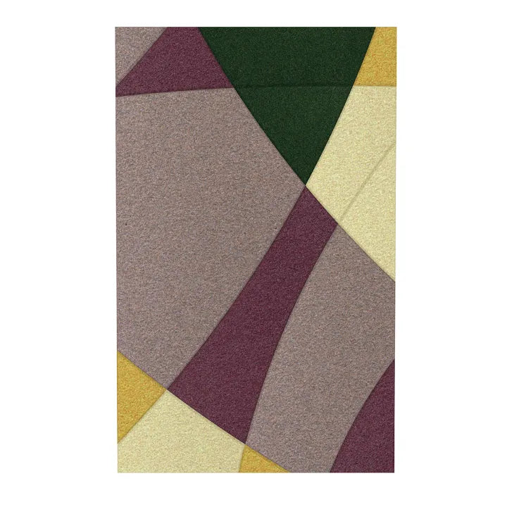 Acoustic Wall Art Panels FUSION 4 fig swatch on white background DecorMania eu