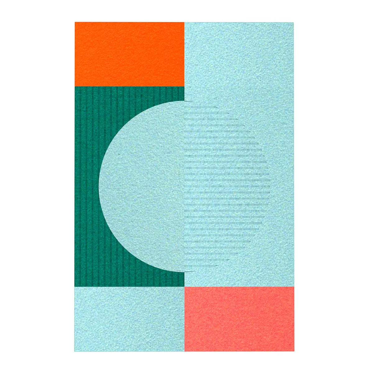 Acoustic Wall Art Panels RING 3 Decormania eu energy swatch on white background 