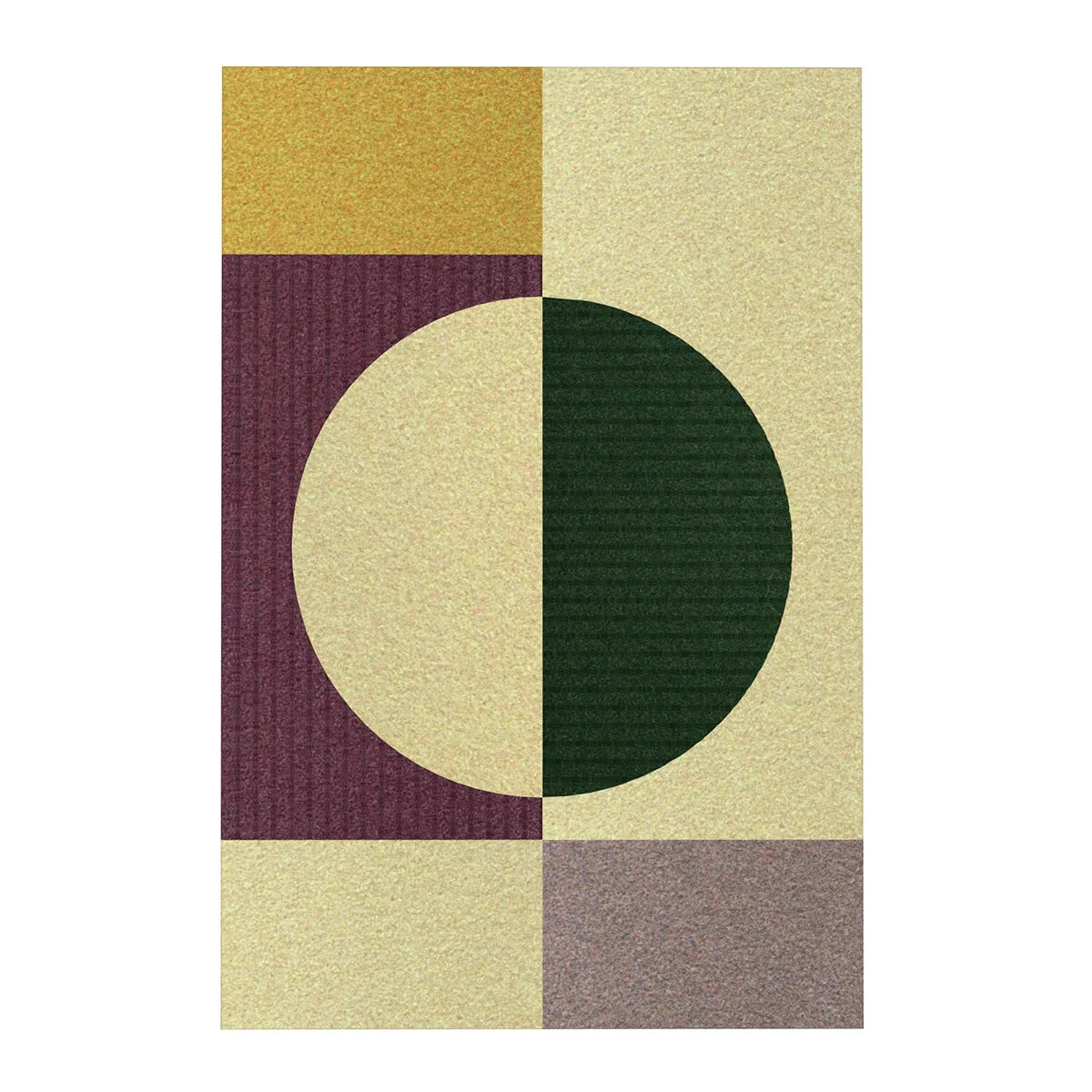 Acoustic Wall Art Panels RING 3 fig swatch on white background Decormania eu