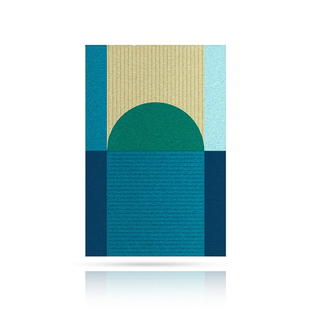 Acoustic Wall Art Panels RING 4 Ocean swatch on white background Decormania eu