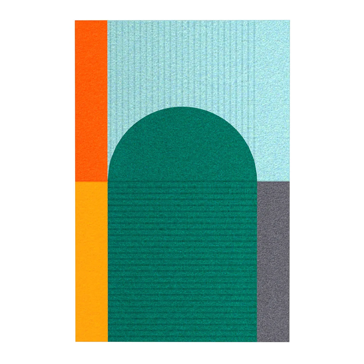 Acoustic Wall Art Panels RING 4 energy swatch on white background Decormania eu