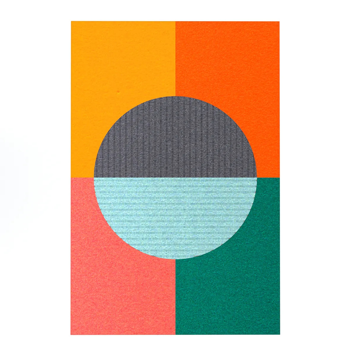 Acoustic Wall Art Panels RING 5 energy swatch on white background Decormania eu