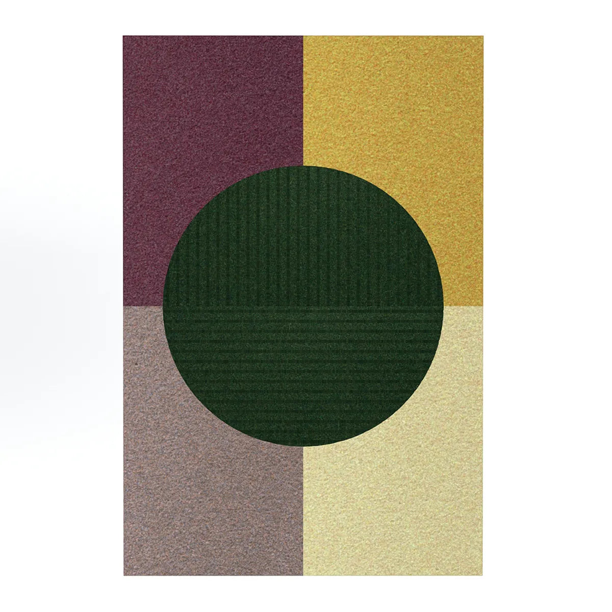 Acoustic Wall Art Panels RING 5 fig swatch on white background Decormania eu