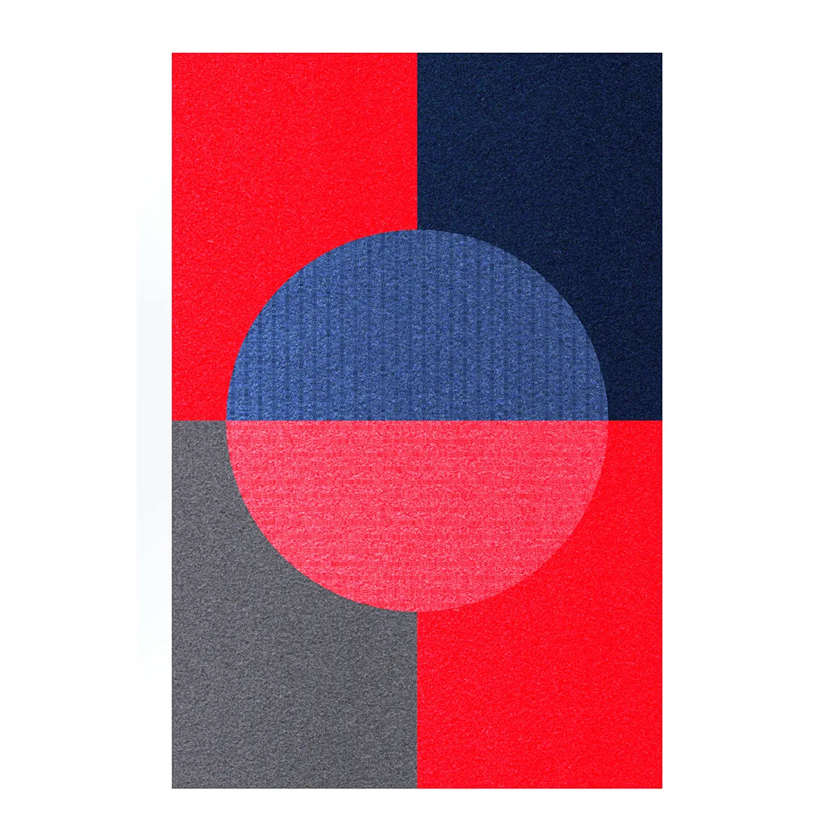 Acoustic Wall Art Panels RING 5 lava swatch on white background Decormania eu