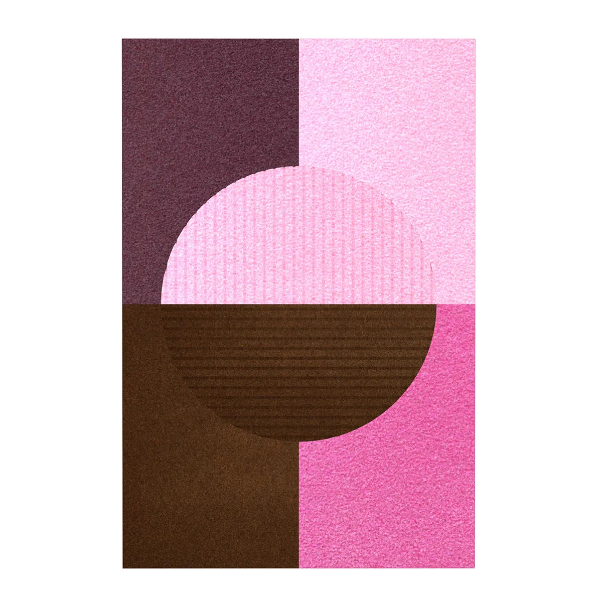 Acoustic Wall Art Panels RING 5 macaroon swatch on white background Decormania eu