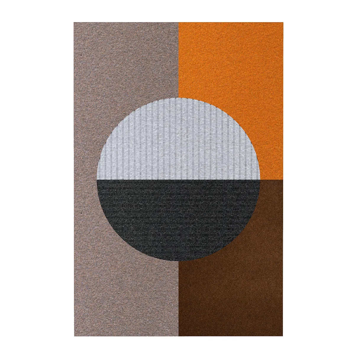 Acoustic Wall Art Panels RING 5 ore swatch on white background Decormania eu