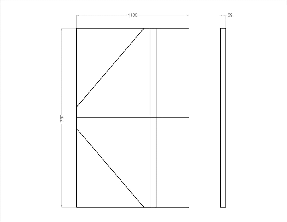 Acoustic Wall Art Panels SAIL 2 dimensions Decormania eu