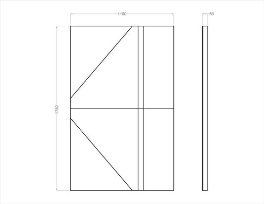 Acoustic Wall Art Panels SAIL 2 dimensions Decormania eu