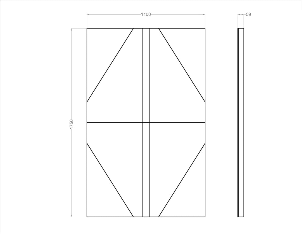 Acoustic Wall Art Panels SAIL 3 dimensions DecorMania eu