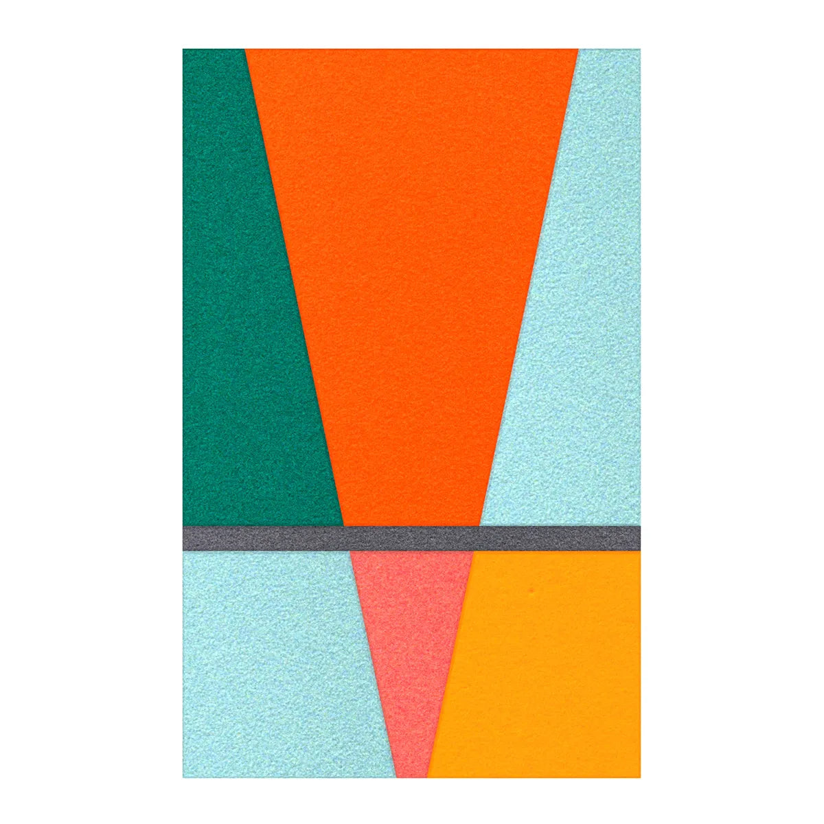 Acoustic Wall Art Panels SAIL 4 energy swatch on white background Decormania eu