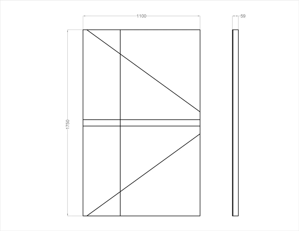 Acoustic Wall Art Panels SAIL 5 dimensions Decormania eu