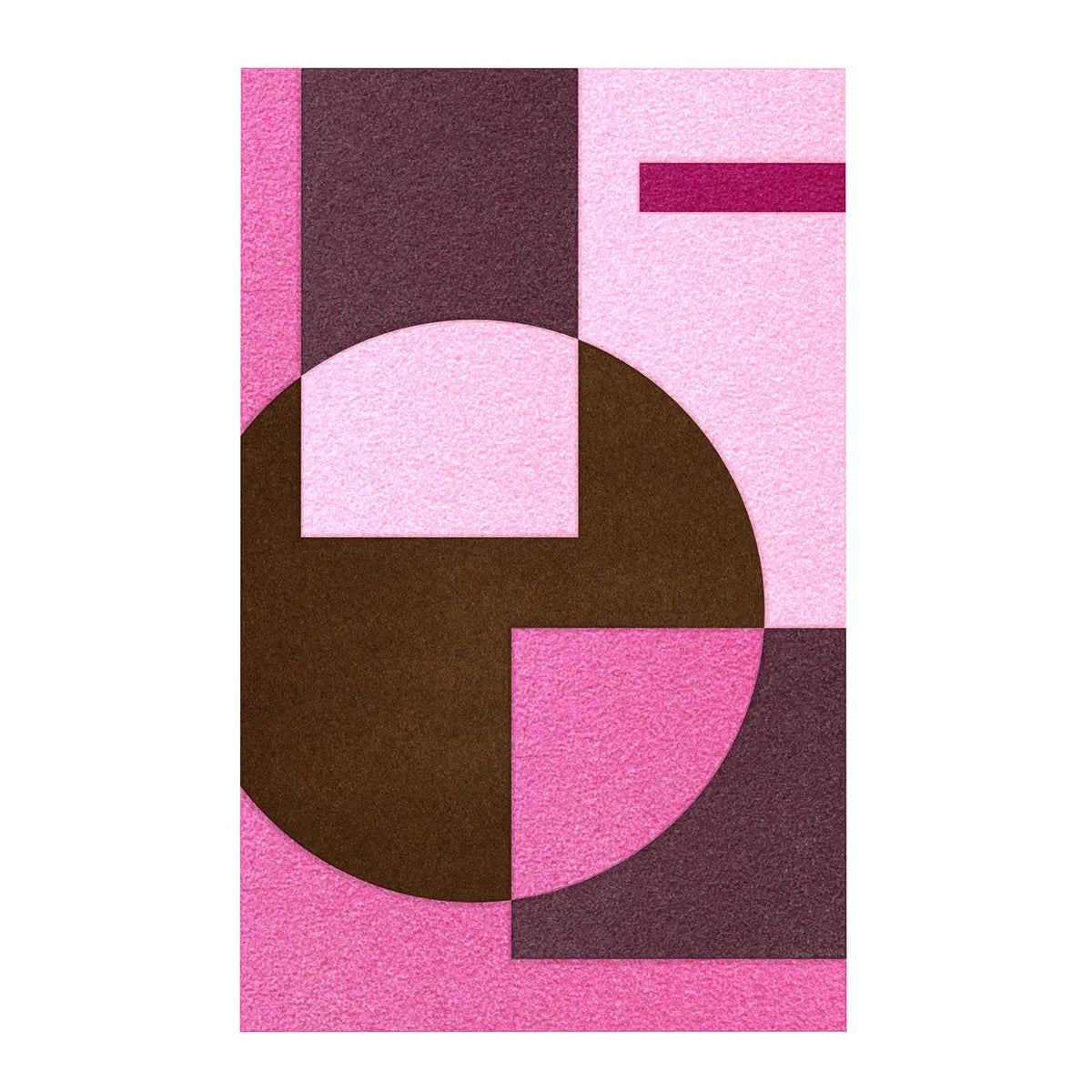 Acoustic Wall Art Panels SHAPES 1 macaroon swatch on white background Decormania eu