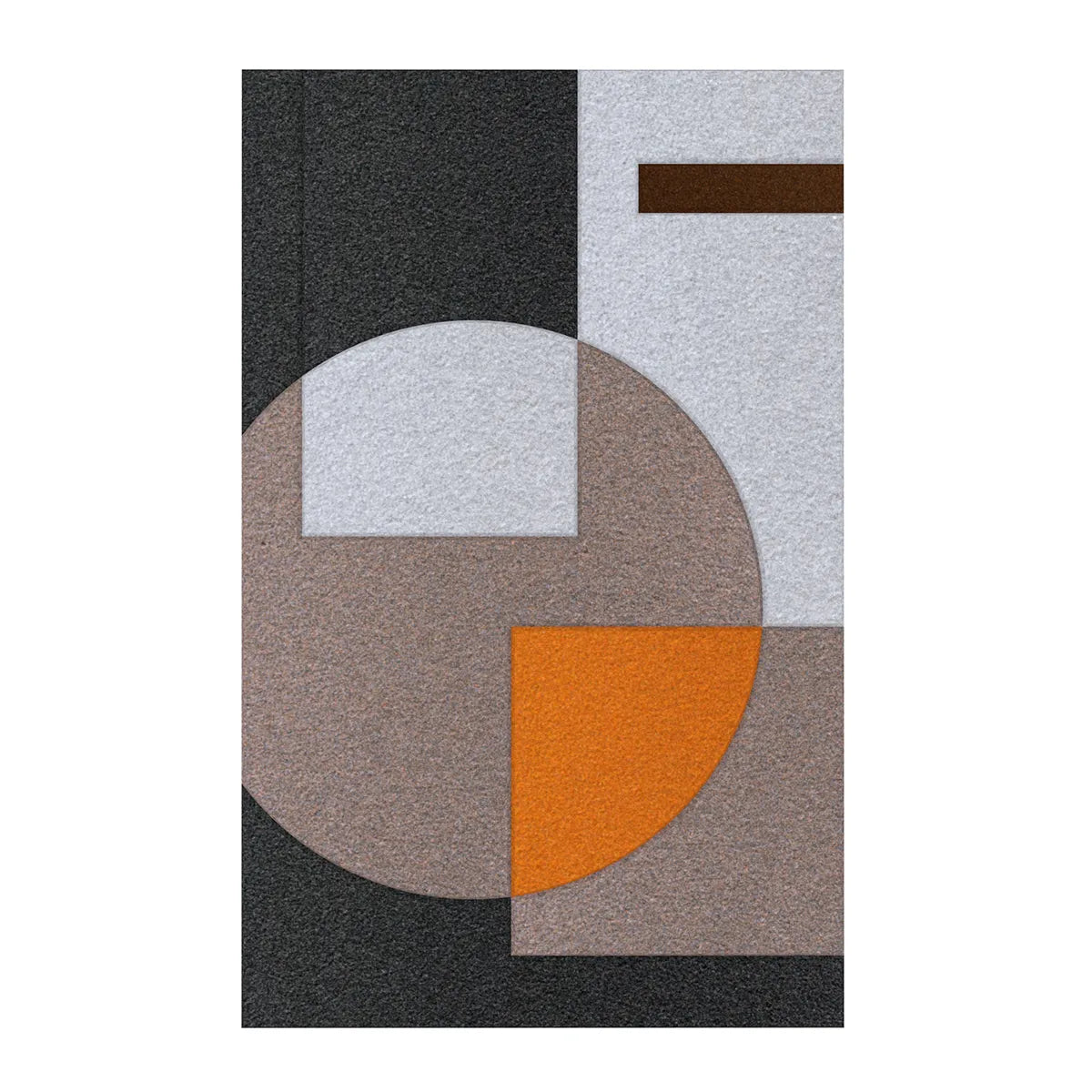 Acoustic Wall Art Panels SHAPES 1 ore swatch on white background Decormania eu