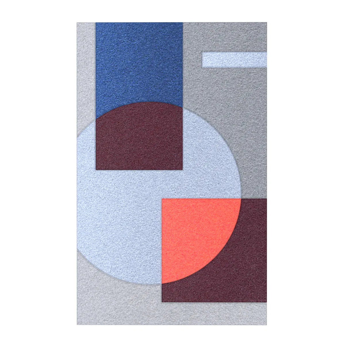 Acoustic Wall Art Panels SHAPES 1 venezia swatch on white background Decormania eu