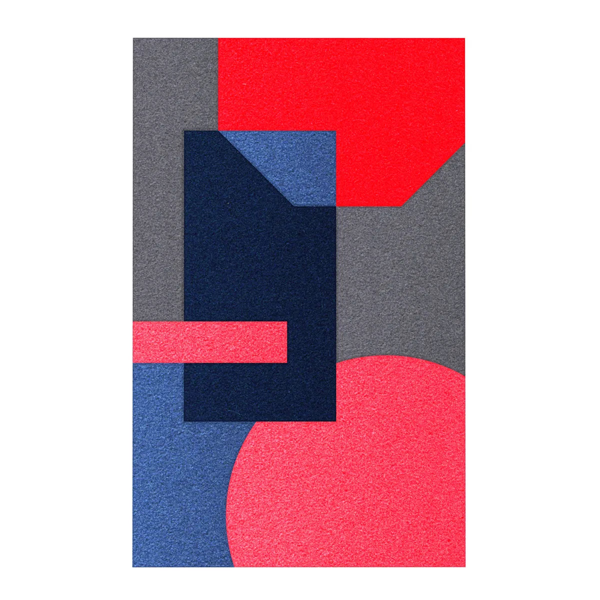 Acoustic Wall Art Panels SHAPES 2 Decormania eu lava swatch on white background