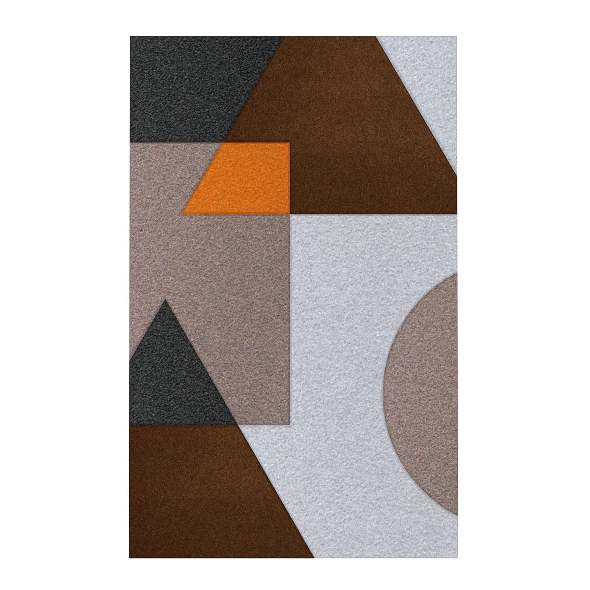 Acoustic Wall Art Panels SHAPES 3 ore swatch on white background Decormania eu