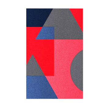 Acoustic Wall Art Panels SHAPES 3 lava swatch on white background Decormania eu